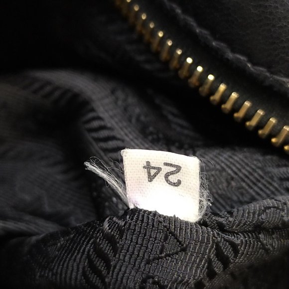Prada Hand Bag Black Leather - Picture 9 of 9